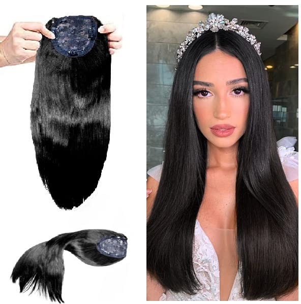 Pelo 3 Clip Hair Topper Closure/Toppers Straight For Women Straight
