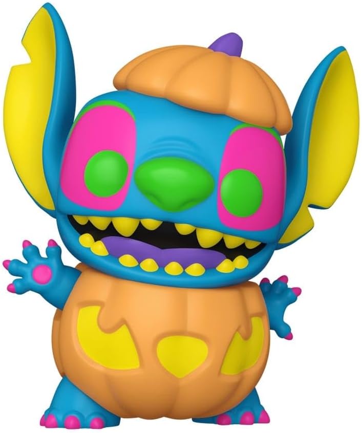 Funko POP! Lilo & Stitch - Pumpkin Stitch Blacklight Pop! #1498 (Special Edition)