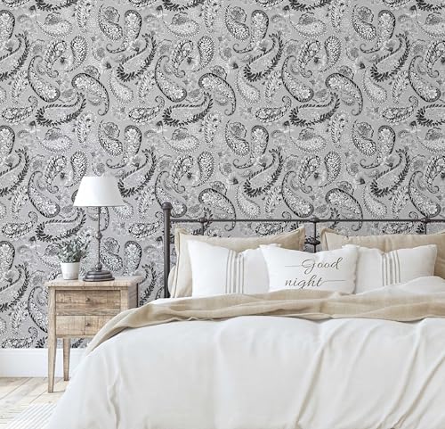 Papel de vinilo floral para transformar las paredes de su sala de estar 6