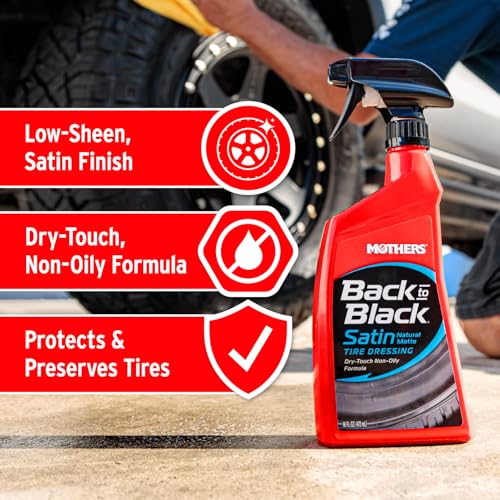 Mothers - Back-to-Black Satin Tire Dressing 16oz by Mothers - Image 3
