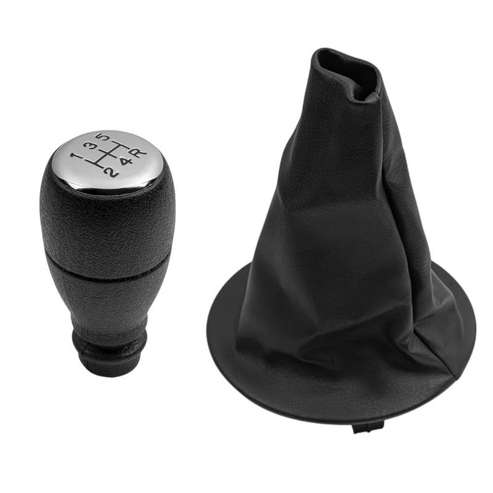 YDXHERTA Chrome Styling Accessories Gear Shift Knob for Citroen Berlingo for Peugeot Partner 2008-2020 Auto Parts