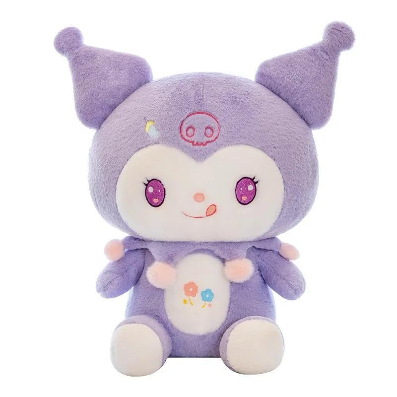 SCOOBA Super Soft Kawaii Kuromi Stuffed Toy, 50 cm, Anime Plush Pillow for Girls, Cute Japanese Cartoon Stuffed Animal, Purple (B0DBDWR457) Amazon Price History, Amazon Price Tracker