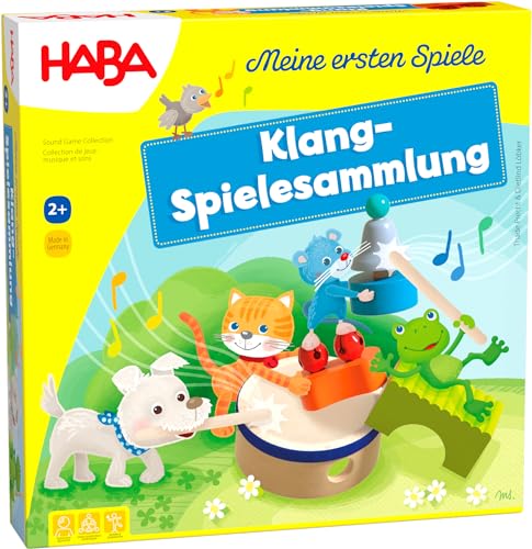 HABA Meine ersten Spiele – Klang-Spielesammlung – Spieleset...
