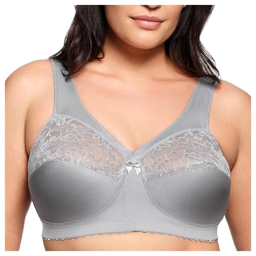 Glamorise Damen Bügelloser MagicLift-Stütz-BH für große Größen Nr. 1000