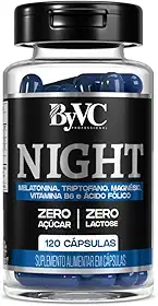 ByVC Night Melatonina + Triptofano 120 cápsulas
