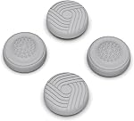 PlayVital Thumb Grip Caps for Steam Deck LCD & OLED, Silicone Thumbsticks Grips Joystick Caps for Steam Deck Accessories - Raised Dots & Studded Design