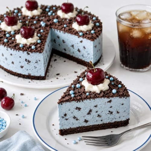 Image of Sprinkles for Baking Edible Sugar Confetti 10.8oz, Nonpareils & Sugar Pearls - Six Pearl Sprinkles Mix Cake Decorations, Cookies, Cupcakes, Dessert Toppings (Spring Pastel Colors) Blue