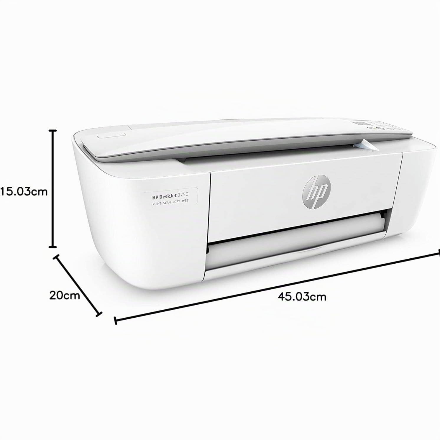 HP T8X12B#629 Impresora multifunción, Blanco, A4