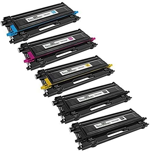 Miniatura 1 de Speedy Inks - Cartucho de tóner remanufacturado de repuesto para Brother TN115 de alto rendimiento (2 negros, 1 cian, 1 magenta, 1 amarillo, paquete