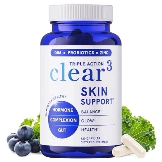 Clear Skin Acne Supplement Capsules