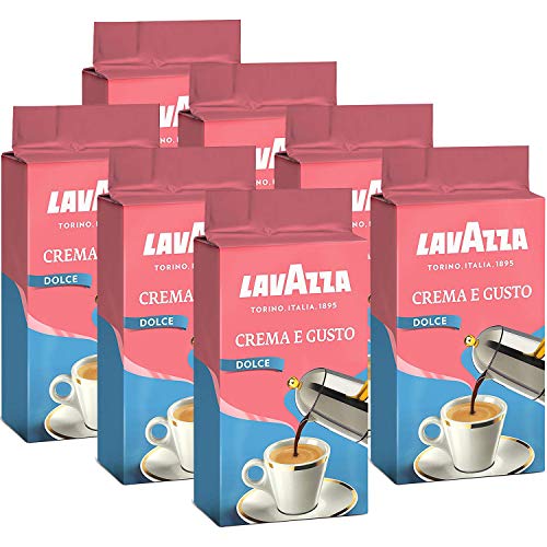 Lavazza Crema e Gusto Dolce, Café Moulu, 7x 250g