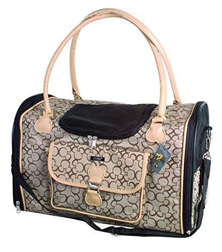 Doogy Bolsa de Transporte para Perros Beige Cover