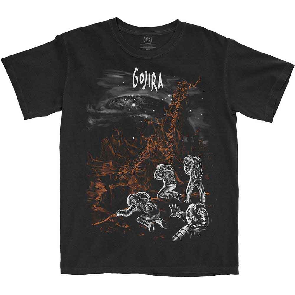Rock Off Black Gojira - Eiffel Falls - T-Shirt - Cotton - Size M - Officially Licensed Merch