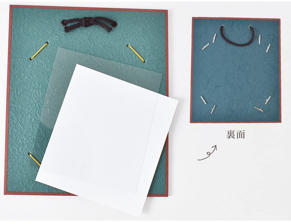 紺色紙掛10枚 楽天市場】豆色紙掛け （紺）約21cm×18cm □ 豆色紙 色紙台