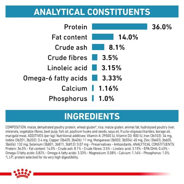 Royal Canin Veterinary SKIN & COAT | 1,5 kg | Diät-Alleinfuttermittel für kastrierte Katzen | Zur Unterstützung der Hautfunktion bei Dermatose und Haarausfall