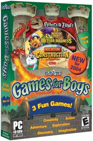 Playzone! 2004 Games for Boys - PC