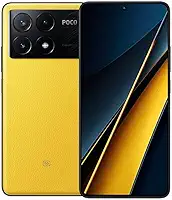 Smartphone Xiaomi POCO X6 Pro 5G 8GB+256GB NFC Dimensity 8300-Ultra 64MP câmera tripla 67W 120Hz AMOLED (Amarelo)