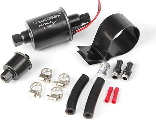 Miniatura 2 de CarBole Bomba de combustible eléctrica universal Micro Bomba de combustible en línea E8012S 12V, 5-9 PSI, 30 GPH, 5/16 pulgadas