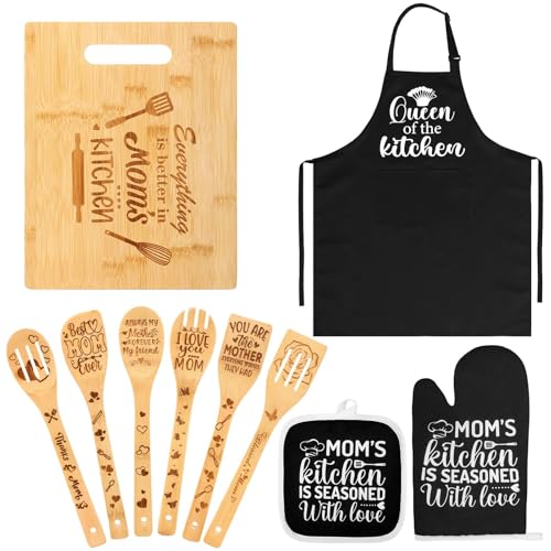Kitchen Gift Set with Apron & Mitts