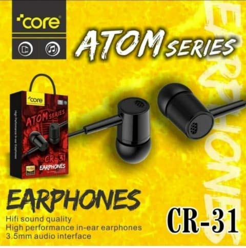 KDM Core CR- 31 Atom Series Earphone 