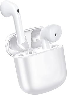 Wireless Earbuds, Bluetooth 5.3 Earphones with Active Noise Cancelling Air Buds Pods 3D Stereo in-Ear Built-in Mic IPX7 Waterproof Sport Headsets Bluetooth Headphones for iPhone/Android/airpod Case