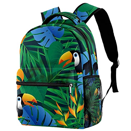 Sac à dos voyage campus enfant anti-fuite avec son compartiment bouteille externe