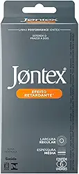 Jontex Efeito Retardante Camisinha Preservativo - 6 unidades
