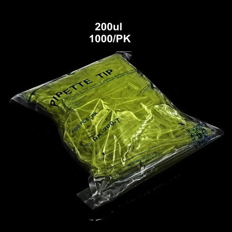 Laboratory Universal Pipette Tip Dispenser with 10/20/200/1000/5000ul Tips, PP Material, Multi-Color(1000ul (500 pcs))