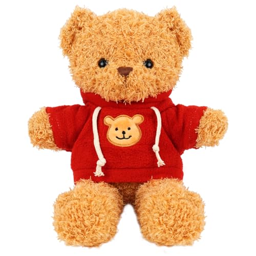 Peluche orso 30 cm, Orsacchiotto peluche, Morbido orso Peluche per Bambini Ragazzi Amici, Compleanno Natale, Giocattoli Morbidi, orso Peluche Decorazion per Ragazzi e Ragazze(Rosso) Peluche orso 30 cm, Orsacchiotto peluche, Morbido orso Peluche per Bambini Ragazzi Amici, Compleanno Natale, Giocattoli Morbidi, orso Peluche Decorazion per Ragazzi e Ragazze(Rosso)
