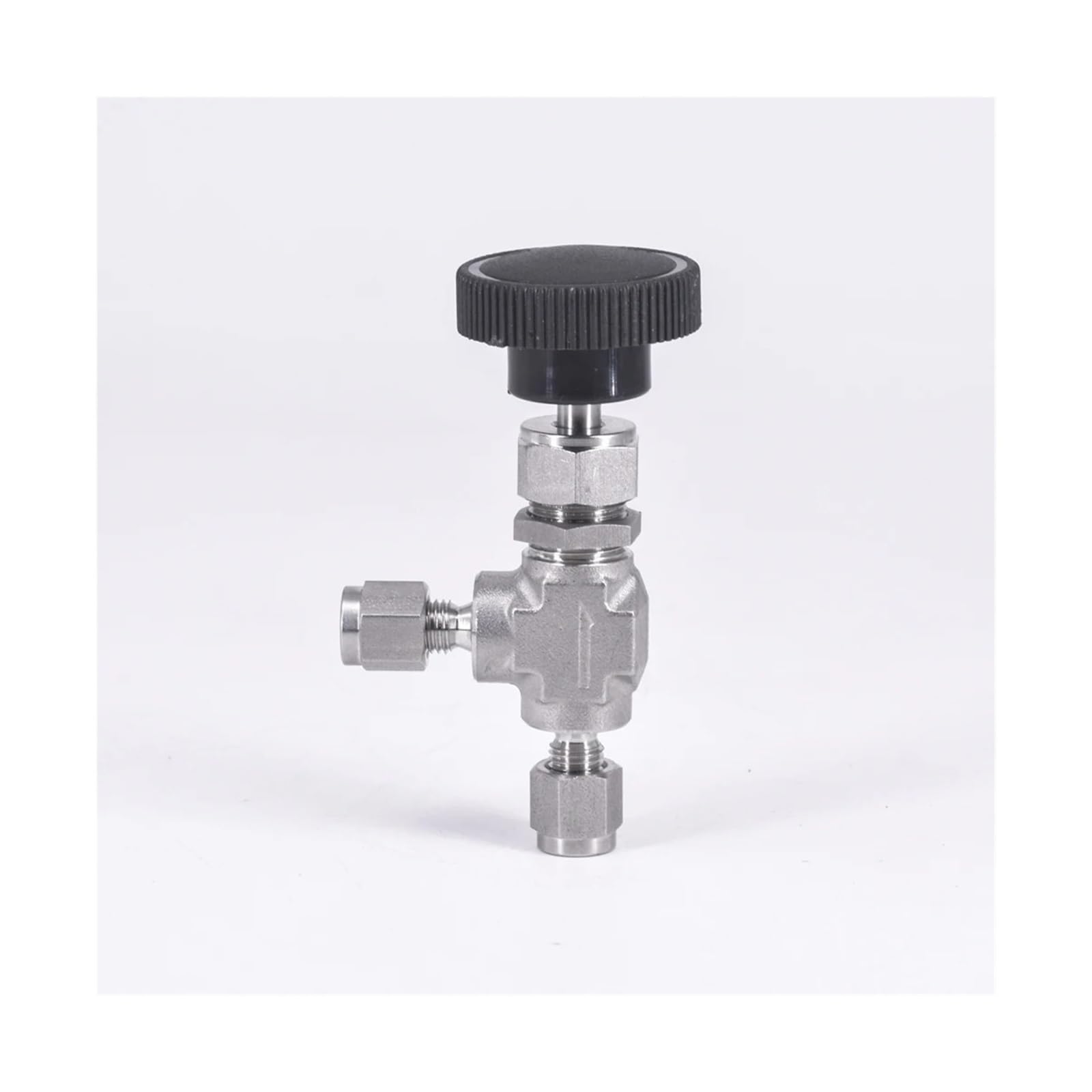 WQGQPXOB Fit 6mm 1/8" 1/4" Tube Compression Angle Needle Valve Crane Elbow Forged 316 Stainless(3mm)