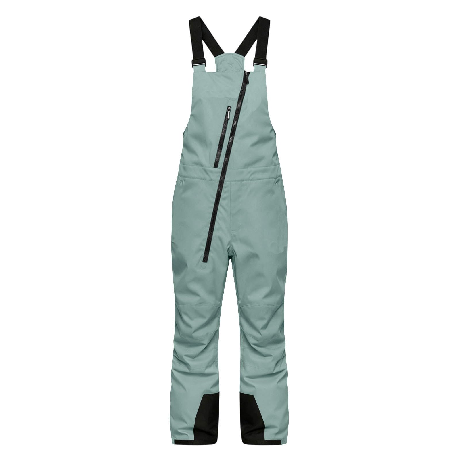 Skihose Kinder Schneehose Wasserdicht Snowboardhose Overalls Verstellbarer Riemen Zip Ski Latzhose Atmungsaktiv Thermohose Warm Winterhose