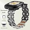 SEARME TREND Slim Leather Band Compatible with App... #1