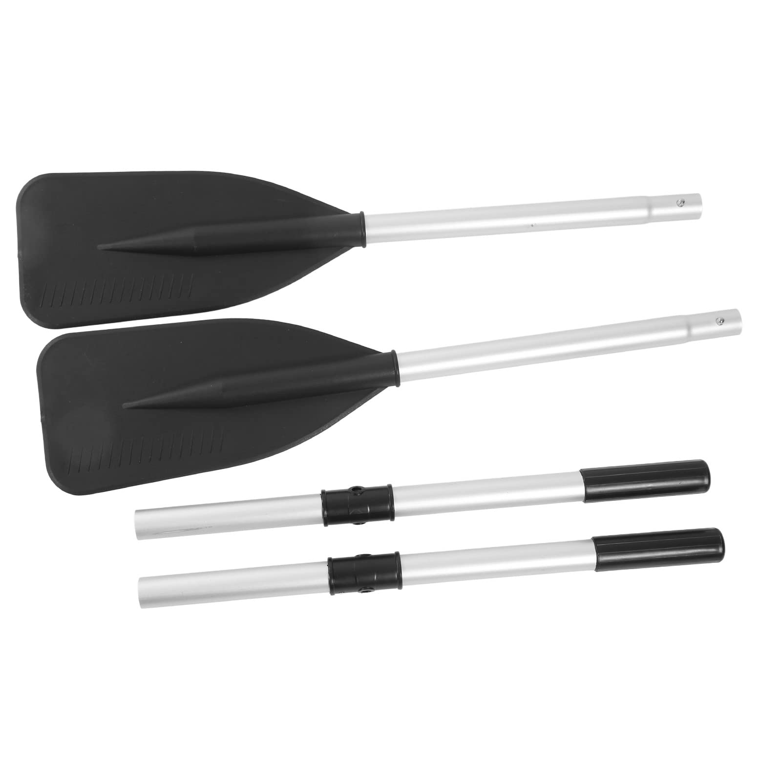 Pagaie per Kayak Rimovibili da 132 Cm, Remi Galleggianti in Alluminio Resistenti per Barche a Remi, Zattere e Uso di Emergenza Design Leggero e Portatile