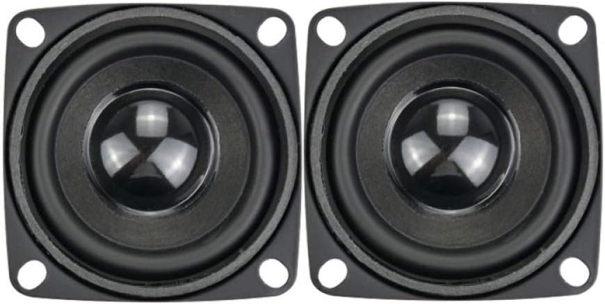 MSWP 2pcs Subwoofer 2 inch 4ohm 5w Full Range Speaker mini DIY Audio Subwoofer Loudspeaker