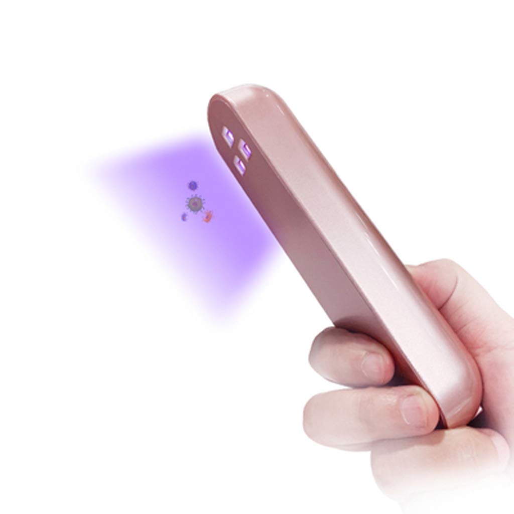 Light Desinfección portátil de Mano Stick uvc lámpara de esterilización Ultravioleta esterilizador doméstico portátil LED Ultravioleta Profundo 3.5 * 14cm