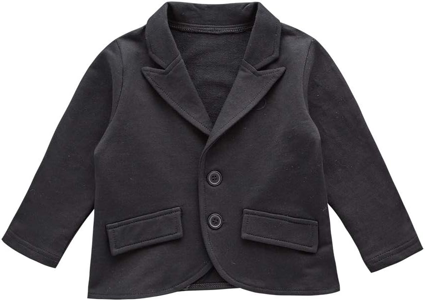 LXKIKMM Baby Boys' Blazer Long Sleeves Shirts Pants Gentleman Suit 3 Pieces Sets - Image 6