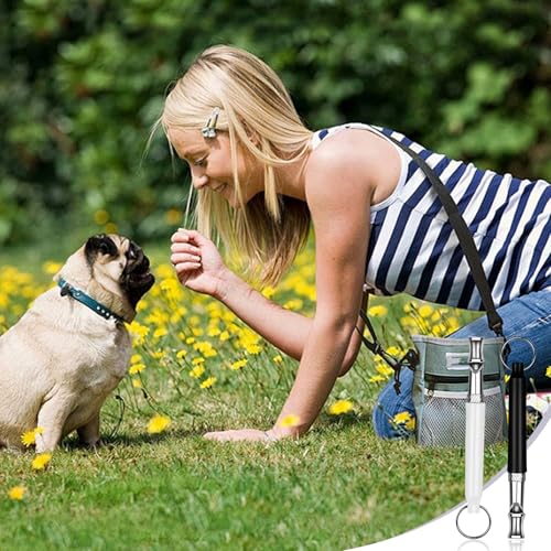 2 Stück Hundepfeife Rütter Rückruf,Hundepfeife Hochfrequenz Lautlos,Hundepfeife Rückruf,Erziehungshilfen für Hunde,Hundetraining Hundepfeifen Gegen Bellen,Hilfsmittel Pfeife Hund Rückruf,Dog Whistle