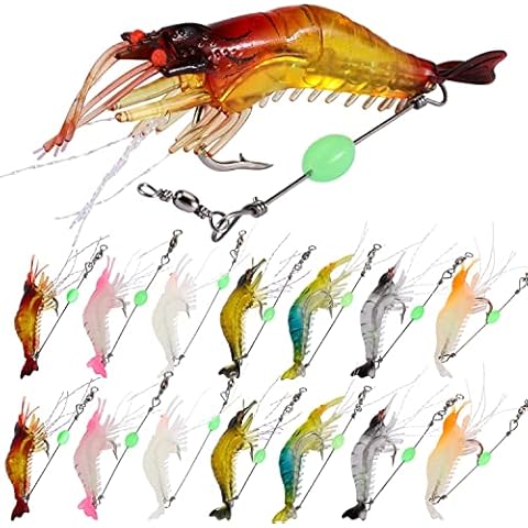 Sougayilang Luminous Shrimp Baits Set Cover