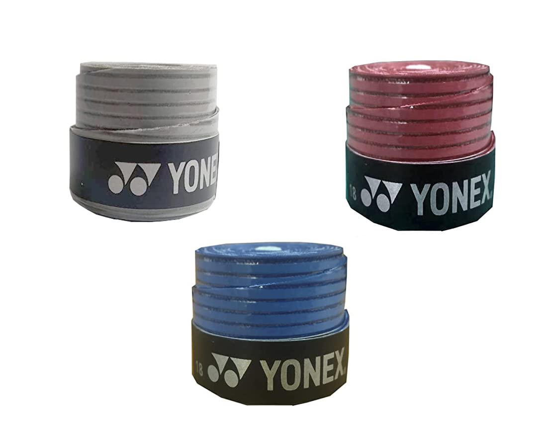 Etech 903 Badminton Grip (Pack of 3), Multicolour