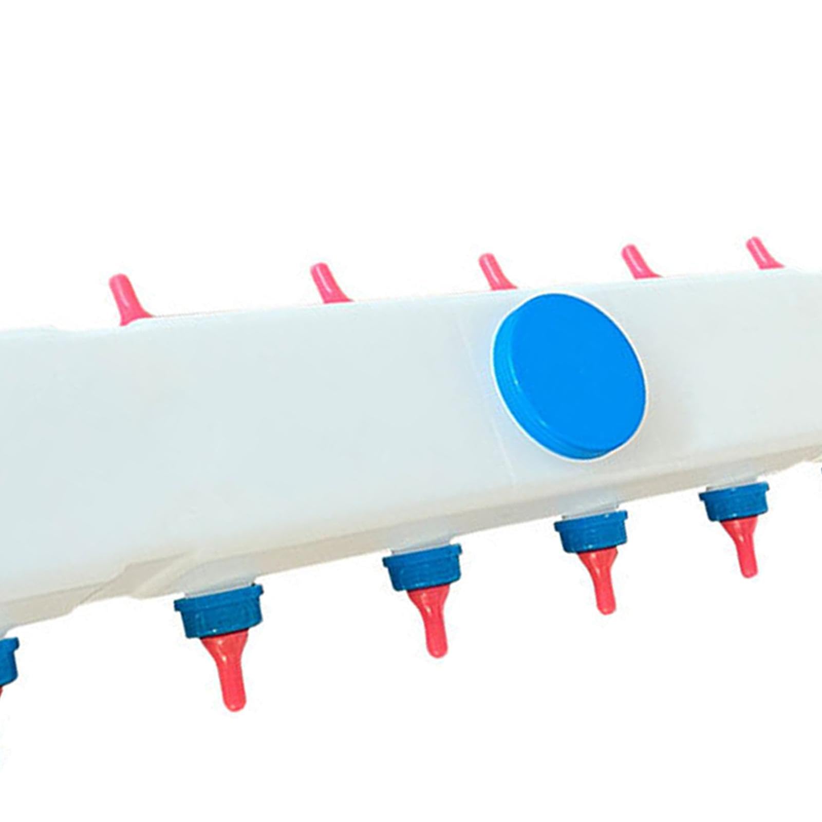 Juego de Biberones para Corderos, Ideal para Ganado Pequeño, 12 pezones