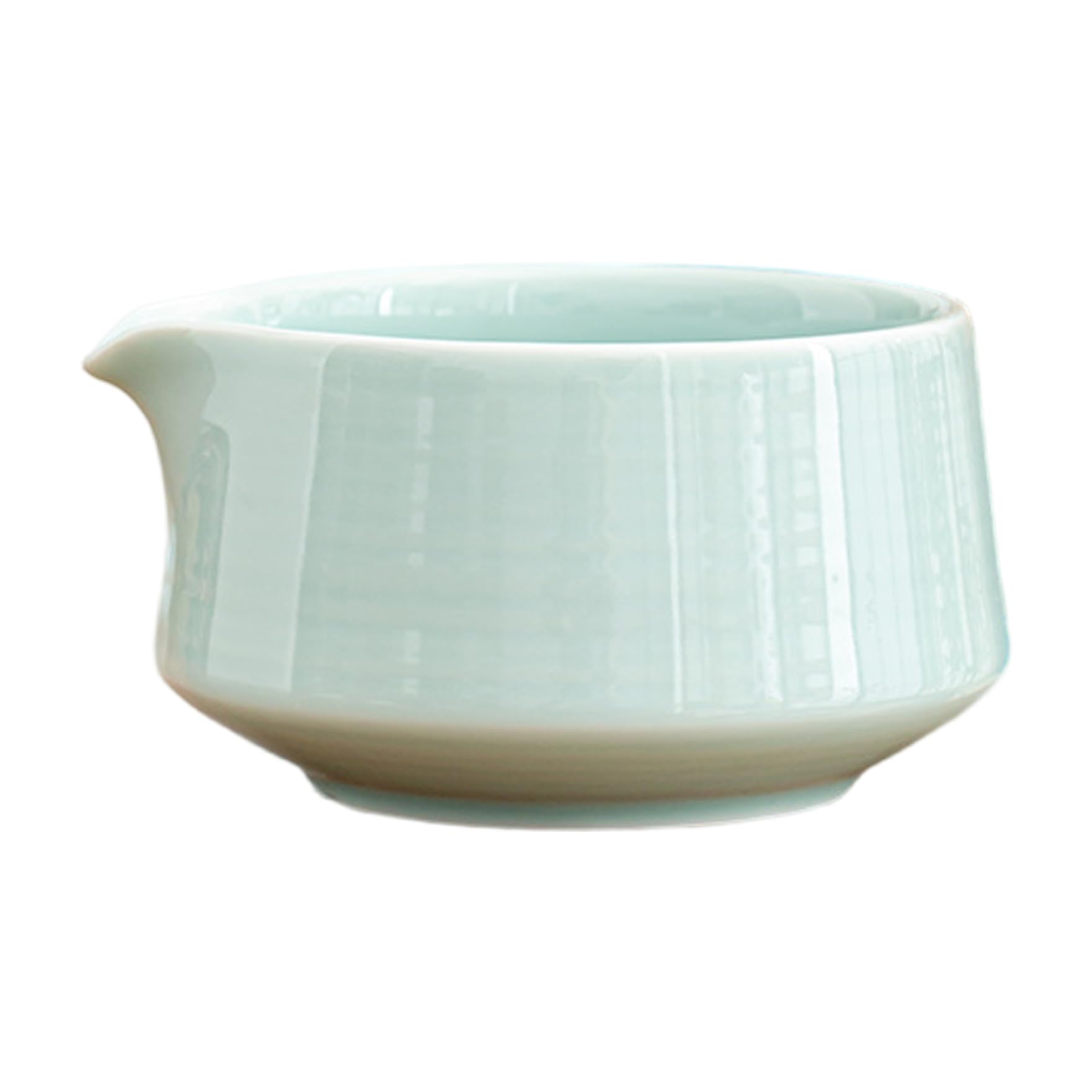 Wilafury Ceramic Matcha Bowl, 560ml Japanese Matcha Mixing Bowl with Pour Spout, Traditional Tea Ceremony Bowls for Preparation