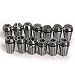 SHINA Super Precision 7 PCS 1/16"-1/4" ER11 ER-11 Collects Set With 1/8 5/32 3/16