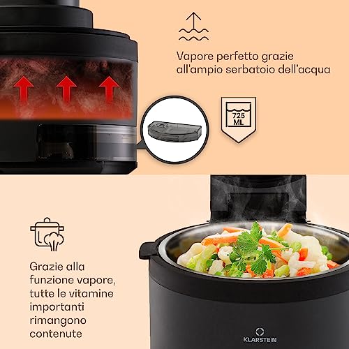 Klarstein Friggitrice ad Aria Calda 2 in 1 con