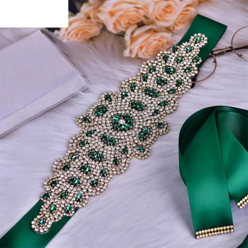 Wide Wedding Gold Belt Jewelry Patch Party Women's Dresses Waistband Bridal Belt Accessories2