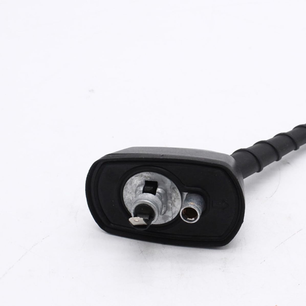 Antena de Techo para Coche, Aleación de Aluminio ABS, Negra