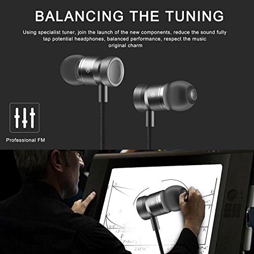 Aokii Wired auricolari in-ear cuffie auricolari