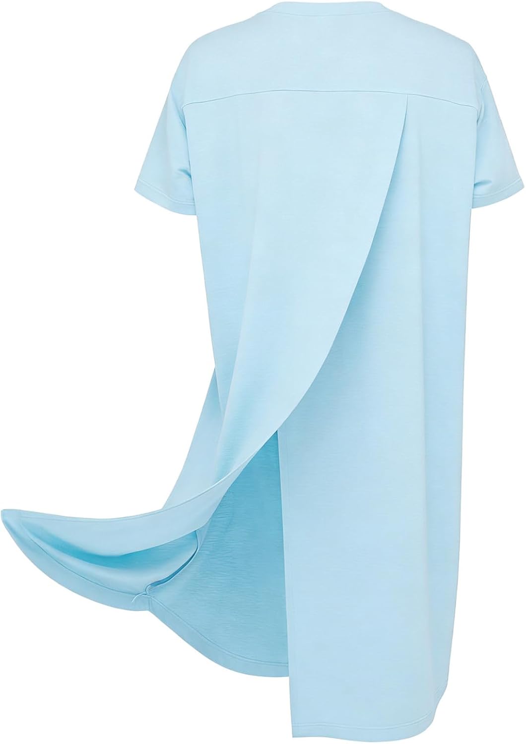 Hospital Gowns for Women Tear Away Back Dress Post | Back Surgery Dresses Soft Adaptive Clothing Nightgown