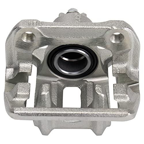 Image of TRQ Rear Driver and Passenger Side Brake Caliper Set Hardware Compatible with 07-12 Acura RDX 07-11 Honda CR-V excluding Japan Built Models 10-11 Accord Crosstour