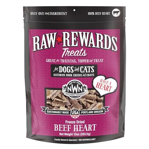 Raw Rewards Freeze-Dried Beef Heart Treats