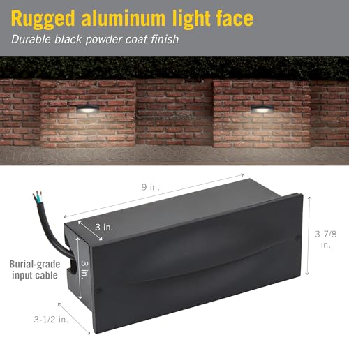 Image of Armacost Lighting Contour Brick Outdoor LED Wall Light 471900